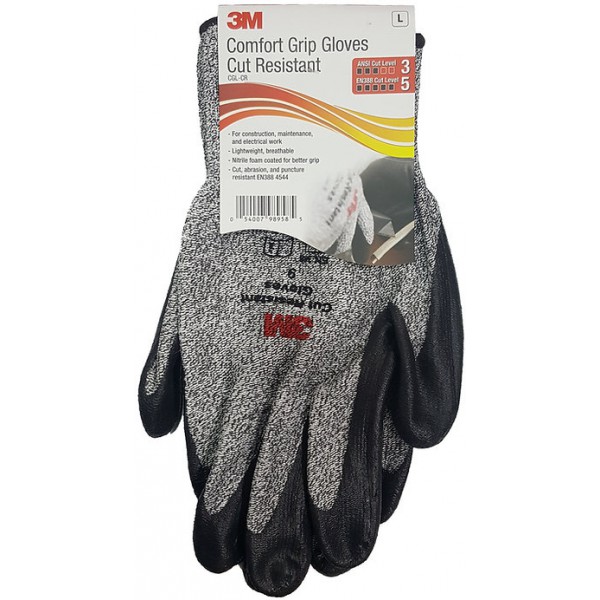 3M™ Comfort Grip Gloves 五級防割耐磨手套